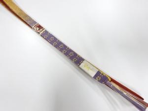 未使用品　正絹　高麗　手組帯締め